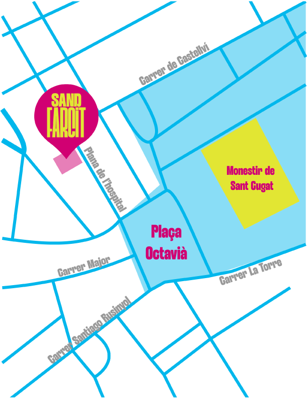 Mapa de situació de SandFarcit
